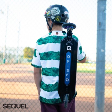 Sequel Rise Stunt Scooter – Complete Pro Trick Scooter with Aluminum Frame, 110mm Wheels, 220 lbs Weight Capacity, Ages 8+